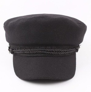 Yiwu Market Felt Casual navy captain formal Women hat