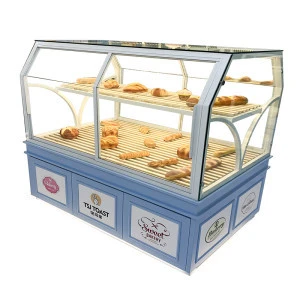 Yoslon Commercial 3ft,  Wooden Cake Refrigerator Display Showcase/
