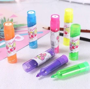YWGZ080 RDT Mini Fruits Marker Pens with Good Smell Creative Advertising Highlighters
