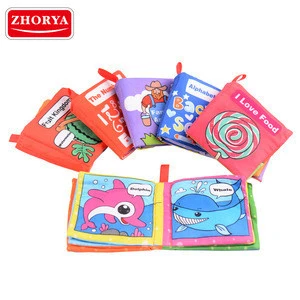 Zhorya EVA vinyl educational toys color change kids custom baby bath book