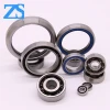 ZS full ceramic bearings for inline skate freeSkateboard special deep groove ball bearing 608 RS or ZZ 8x22x7mm