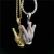 Zuanfa Jewelry 2020 Super New Arrivals Fashion Style  Hip Hop 3A Cz Unfading Brass Pendants Charms