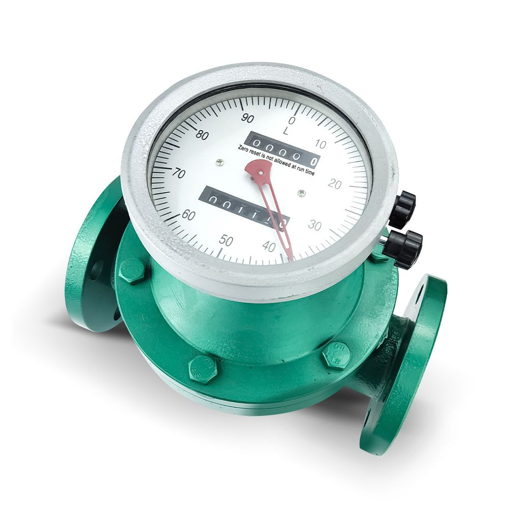 Buy Oval Gear Flow Meter High Temperature High Viscosity Liquids ...