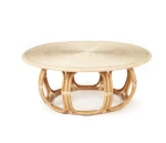 Round rattan coffee table Made in Vietnam