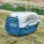Import portable Pet air box Small Animal Transport Cage Transport Plastic Pet Travel Box Bed House from China