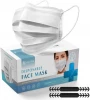 3-Ply Disposable Face Masks - White