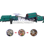 Garbage Separation System Organic Solid Waste Recycling Machine Disposal Processing Equipment Waste Sorting Project