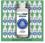 RepelWell Maximum Strength 12 oz Hand & Surface Sanitizer, 60%+ Alcohol, CDC Recommended, Kills 99.9% of Germs, WHO For