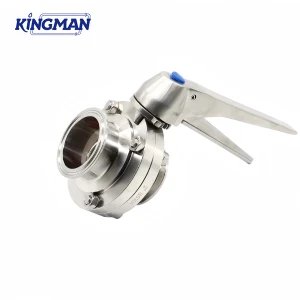 Sanitary Clamp Butterfly Valve with Reliable Seal for Pharmaceutical Applications