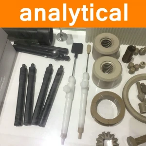PEEK Parts in Analytical Instruments Industry Part Polyetheretherketone Components Fitting Microwave Dissolver Motor Pump