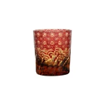 Glass Tumbler With Auspicious Feature Design
