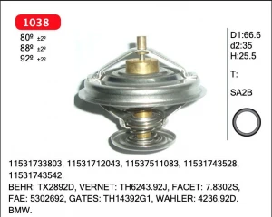 Thermostat for BMW 11531733803, 11531712043, 11537511083, 11531743528, 11531743542.