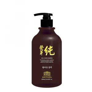 ISO22716 GMP OEM/Private Label Korean Patented Natural Herbal scalp care anti-hair loss Bal A Soon Shampoo 500ml