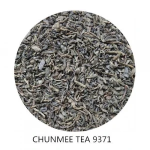 Chinese chunmee tea 9371 with customzied packaging