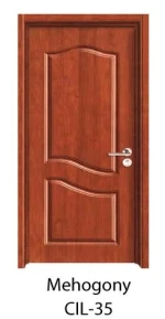 Solid wooden door