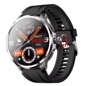 New Android Smart Watch 4G Round Screen 3+32GB Memory Camera WiFi GPS NFC AMOLED Video Call Watch With Sim Card Smart W