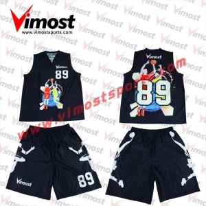 2023 Vimost Sublimation Basketball Uniform