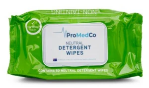 Promedco Detergent Wipes Pillow Pack
