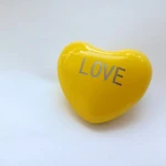 supply metal  chiming heart key rings with custom color or design