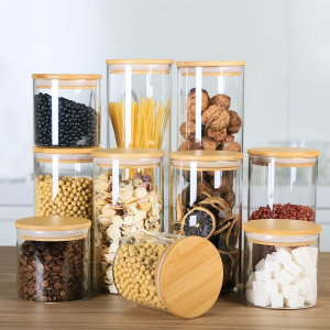 Cereal Sugar Tea Coffee Beans Snacks Storage Jar