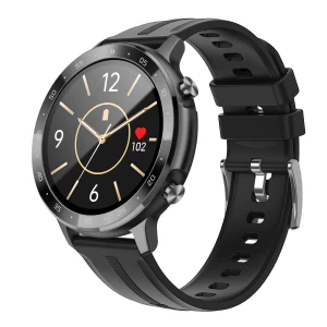 Newest best quality round smart watch with heart rate monitoring