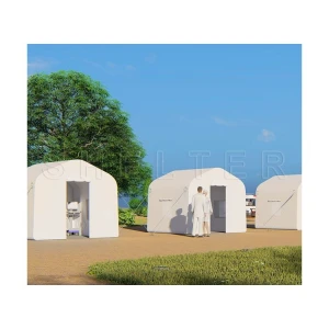 Small Inflatable Air Shelter Mobile Hospital Pneumatic Outdoor Isolation Tent