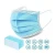 Import Blue color disposable 3 ply non-woven earloop face mask for flu from China