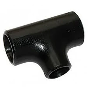 Carbon Steel Equal Tee Butt Weld Pipe Fitting Size Range DN15 to DN3200