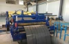 Automatic steel sheet coil slitting line