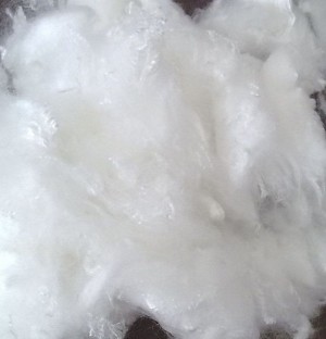 100% Viscose Cellulose Staple Fiber White Color 1.2D*38mm Viscose Fiber