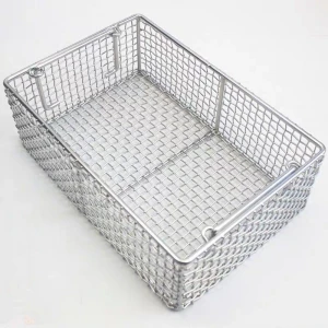 Stainless Steel Wire Mesh Storage Basket With Factory Price