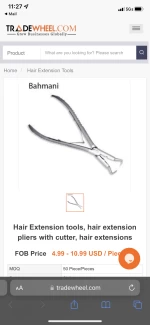 Hair extension tool