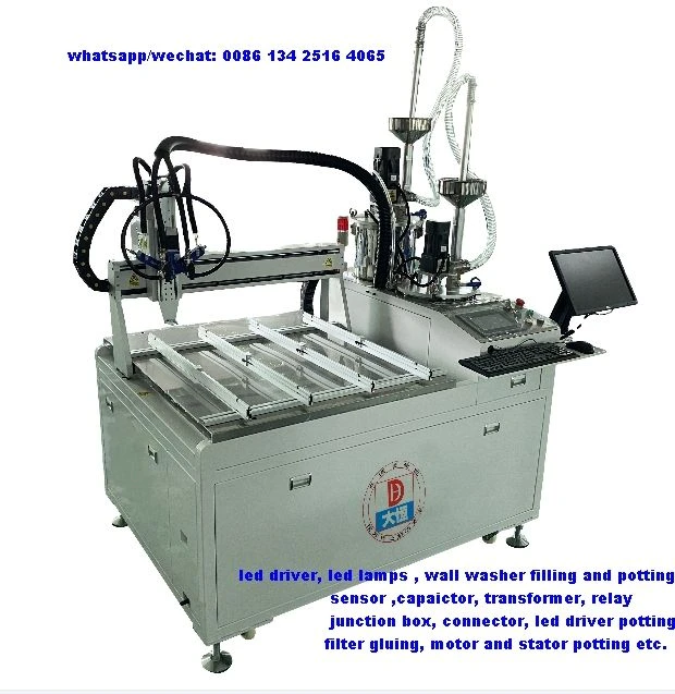 Buy Two Parts Potting Machine Liquid Dispenser Epoxy Dispensing Machine