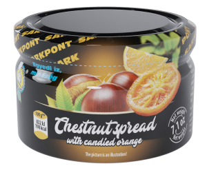 Chestnut Spread With Candied Orange