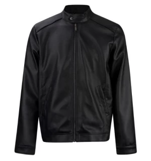 100% Leather Biker Motorcycle Jacket for Men