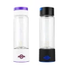 500ml glass hydrogen water bottle with portable inhaler