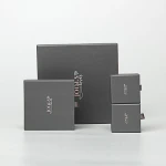 Sinicline Custom Logo Luxury Paper Jewelry Packaging Box Set Mailing Box