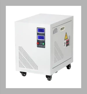 Isolation Transformer LCD 220V to 380V Step up 3 Phase 100kva White Power Copper Air Cooling SG EI Vertical