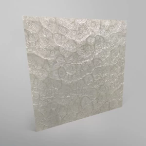 Polished MDF Laminated 3D Wall Panel Home Decoration