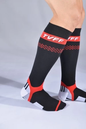 OEM High Quality Low MOQ fitness Nylon Running Calcetines Men Custom Sports Crew Compression Riding Socks