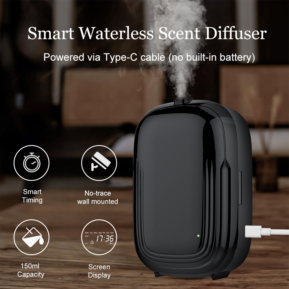 Buy Gcc Hot Selling Compact Diffuser Wall Mount 150ml Essential Oil ...