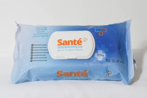 Santé Moist Anti Bacterial Sanitizing Wipes