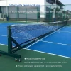 Multifunctional mobile tennis post