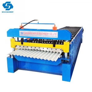 Corrugated Roofing Sheet Roll Forming Machine to Philippine