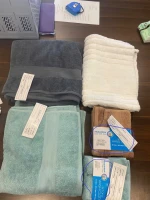 hand towel, bath towel