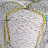 10 mm white color 3 ply twisted PP polypropylene fiber rope