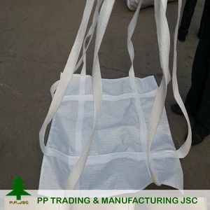 100% virgin PP big Jumbo bag/FIBC for firewood packing