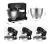 Import 1000W 3 in 1 multi-function planetary stand food mixer with meat grinder & blender 5.5L bowl  & 7L bowl from China