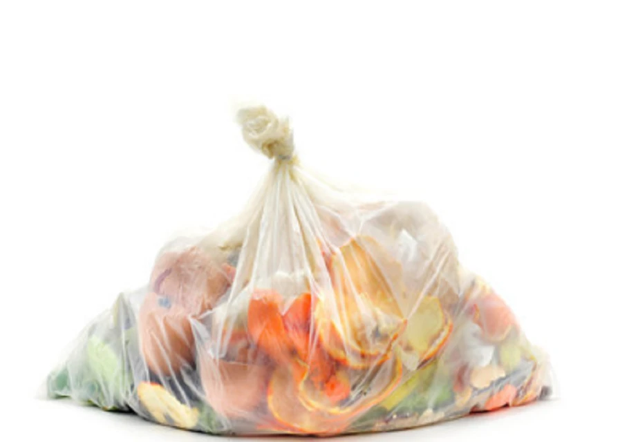 100%Biodegradable Corn Starch Based D cut Handle Custom poly Mailer  Plastic Compostable Bag