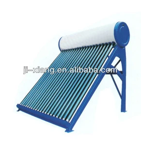 100L Compact Pressure Solar water heater/Heat pipe transfer